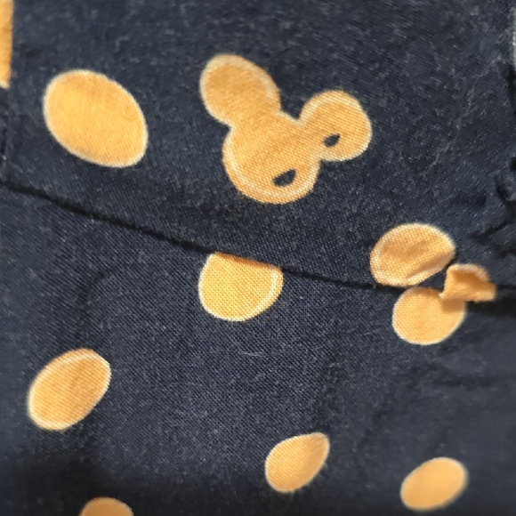 LC Lauren Conrad Navy and Peach Polka Dot Dress - Picture 3 of 3